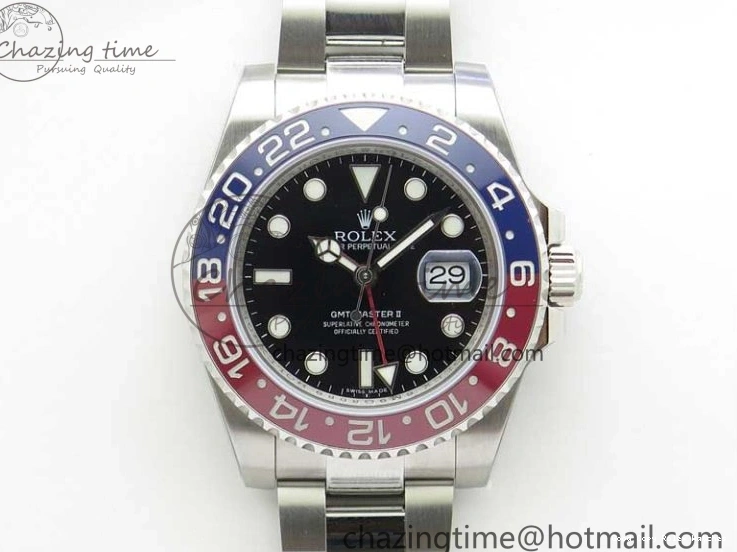AAA Replica Watches Ceramic GMT-Master II Youthful Best Red 1:1 BLRO MAX Blue 116719 Version VRF 2795 CHS Steel SA3186 Edition 904L 1231